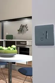 Warm Grey Wiring Accessories Trendi Decorative Screwless